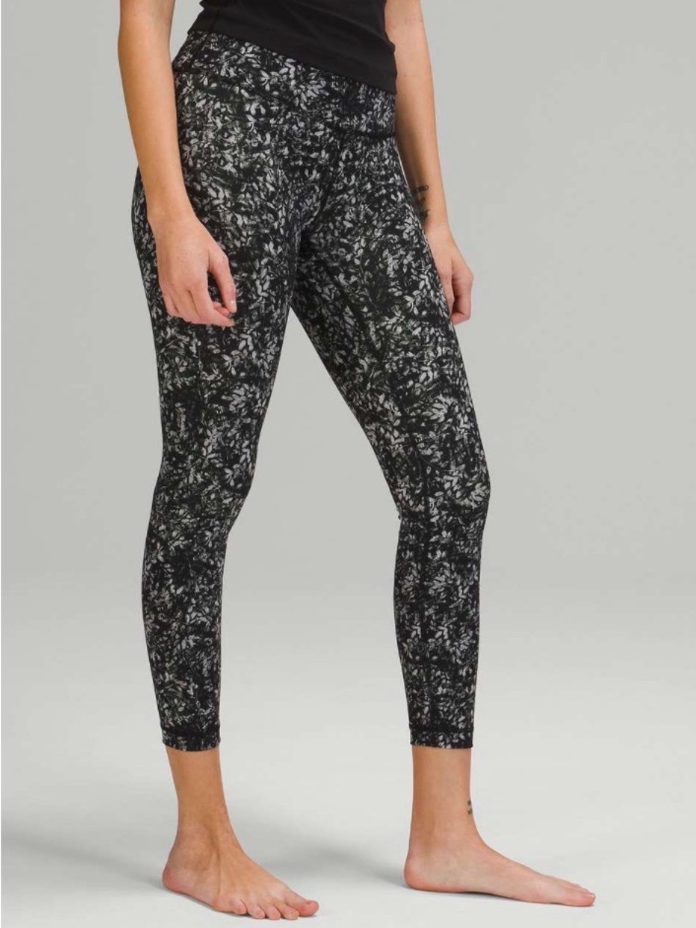 Lululemon Wunder Under High Rise Tight Blossom Overlay Starlight Multi